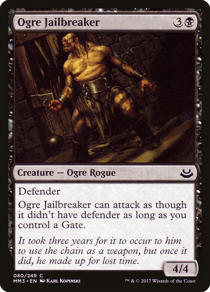 Ogre Jailbreaker [Modern Masters 2017] | The CG Realm