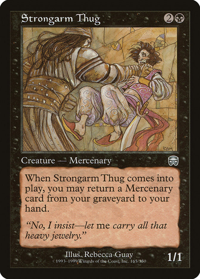 Strongarm Thug [Mercadian Masques] | The CG Realm