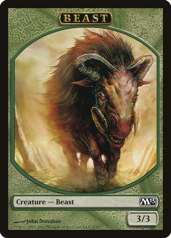 Beast Token [Magic 2013 Tokens] | The CG Realm