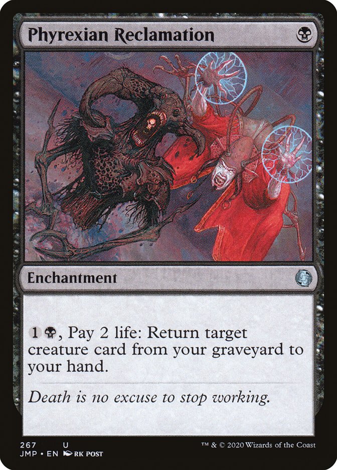 Phyrexian Reclamation [Jumpstart] | The CG Realm