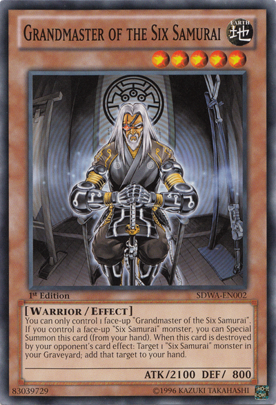 Grandmaster of the Six Samurai [SDWA-EN002] Common | The CG Realm
