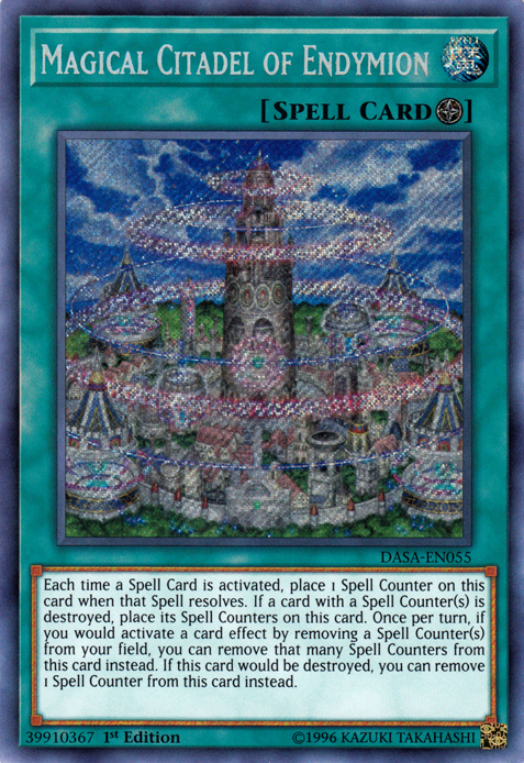 Magical Citadel of Endymion [DASA-EN055] Secret Rare | The CG Realm