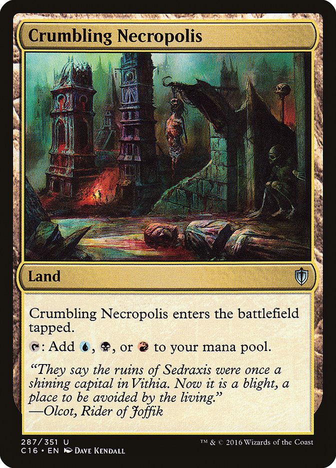 Crumbling Necropolis [Commander 2016] | The CG Realm