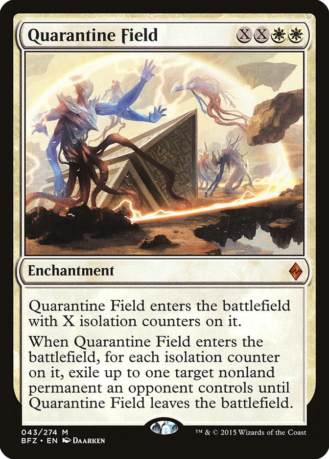 Quarantine Field [Battle for Zendikar] | The CG Realm