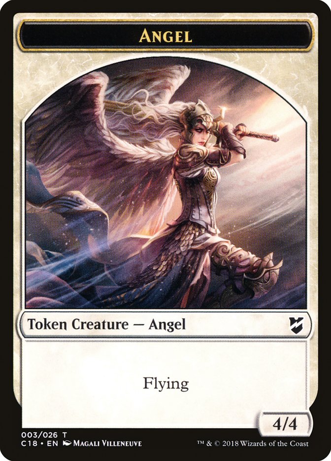 Angel Token [Commander 2018 Tokens] | The CG Realm