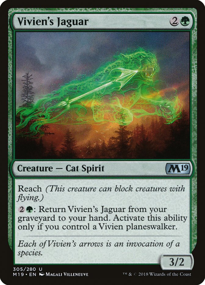 Vivien's Jaguar [Core Set 2019] | The CG Realm