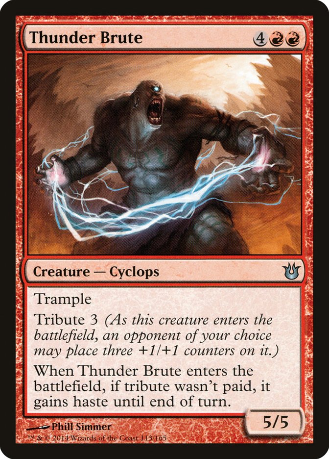 Thunder Brute [Born of the Gods] | The CG Realm