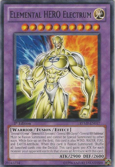 Elemental HERO Electrum [RYMP-EN017] Common | The CG Realm