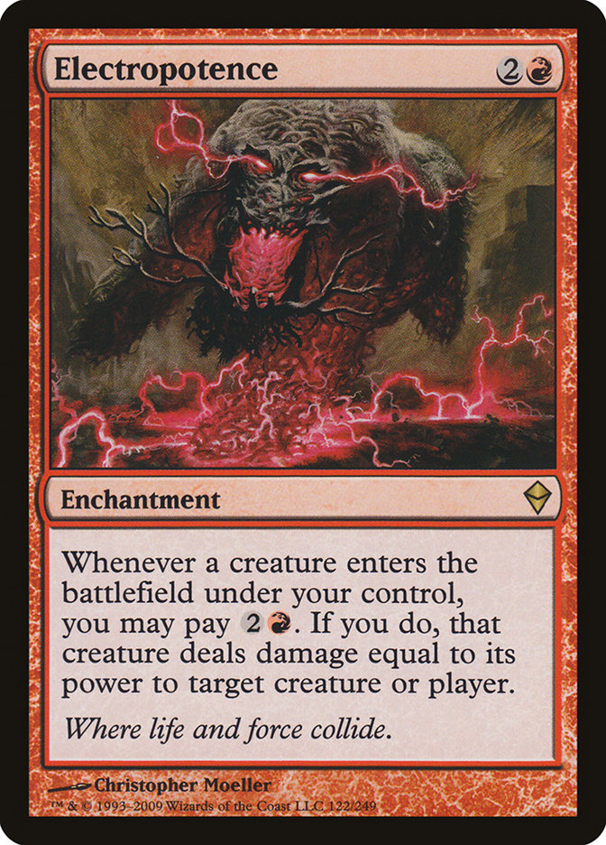 Electropotence [Zendikar] | The CG Realm