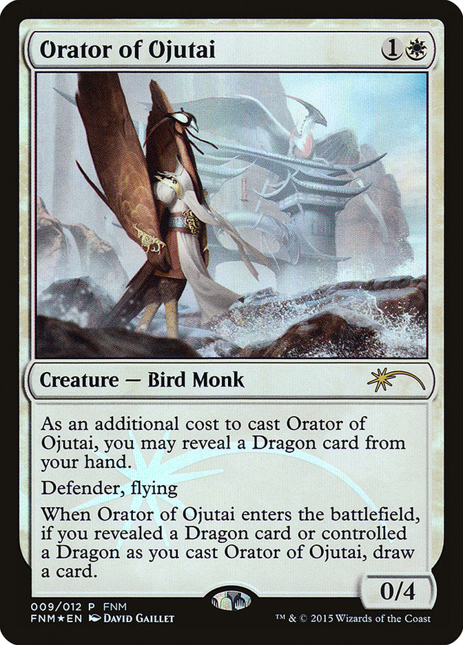 Orator of Ojutai [Friday Night Magic 2015] | The CG Realm