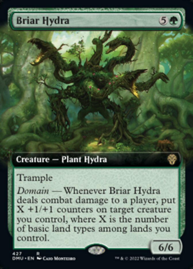 Briar Hydra (Extended Art) [Dominaria United] | The CG Realm