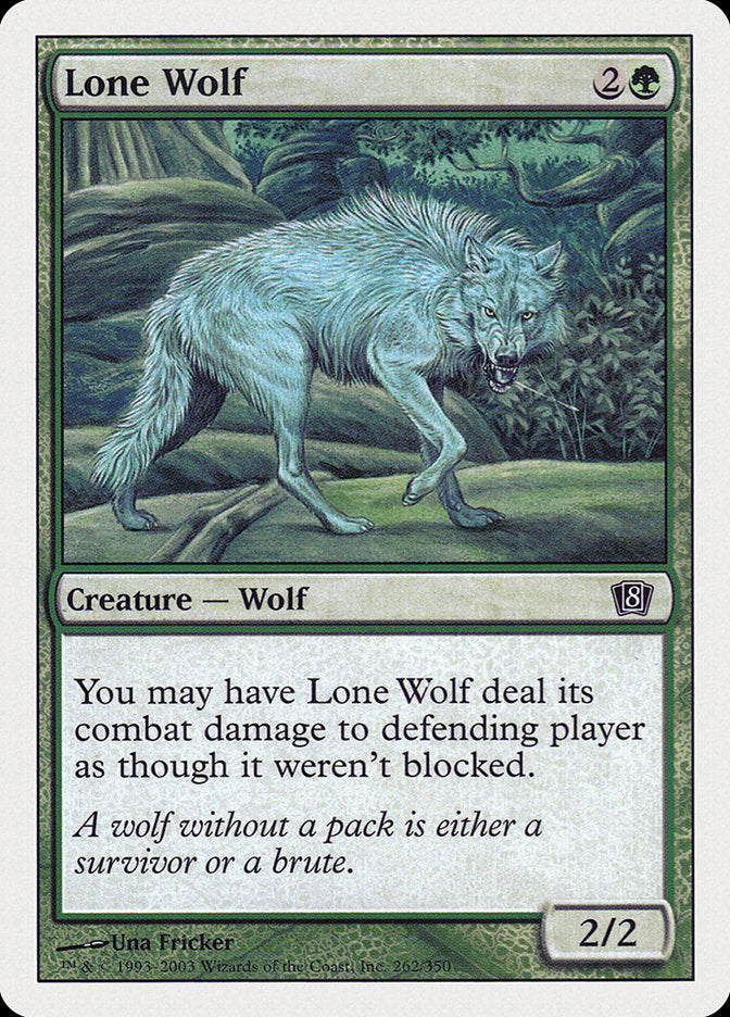 Lone Wolf [Eighth Edition] | The CG Realm