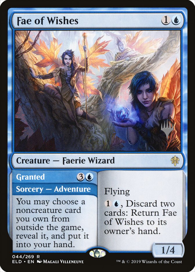 Fae of Wishes // Granted (Promo Pack) [Throne of Eldraine Promos] | The CG Realm