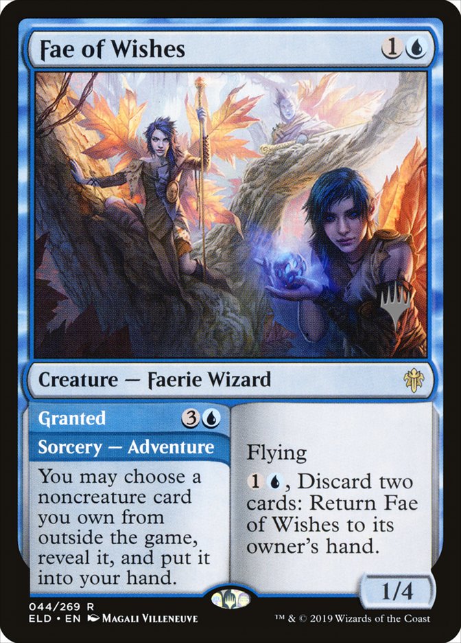 Fae of Wishes // Granted (Promo Pack) [Throne of Eldraine Promos] | The CG Realm