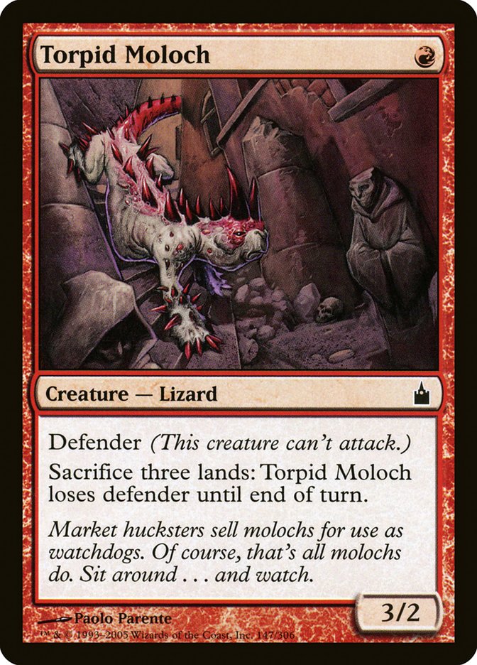 Torpid Moloch [Ravnica: City of Guilds] | The CG Realm