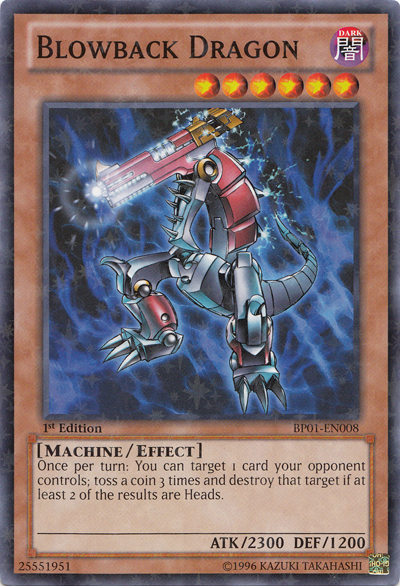 Blowback Dragon [BP01-EN008] Starfoil Rare | The CG Realm