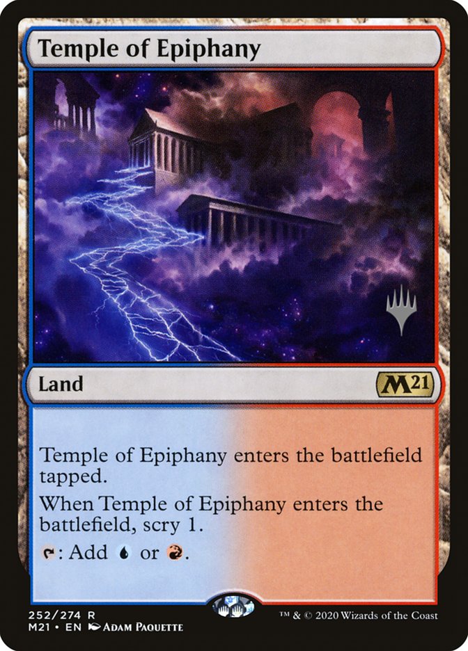 Temple of Epiphany (Promo Pack) [Core Set 2021 Promos] | The CG Realm