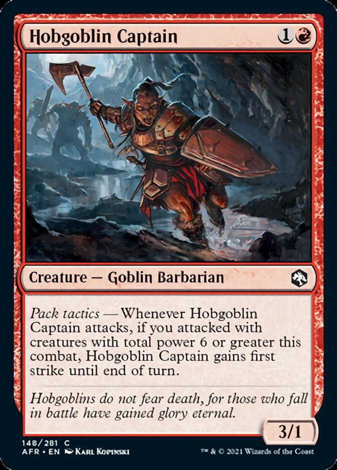 Hobgoblin Captain [Dungeons & Dragons: Adventures in the Forgotten Realms] | The CG Realm