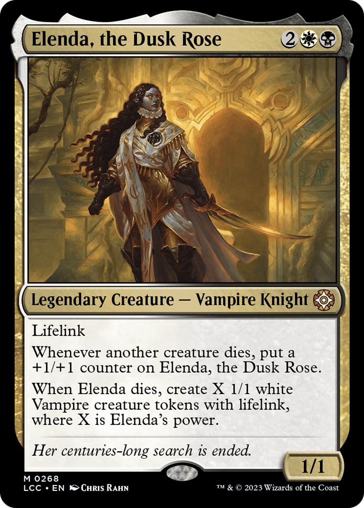 Elenda, the Dusk Rose [The Lost Caverns of Ixalan Commander] | The CG Realm