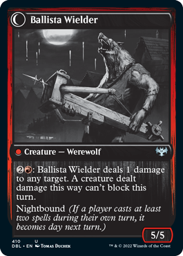 Ballista Watcher (DBL-410) - Innistrad: Double Feature: (Double Faced Transform)