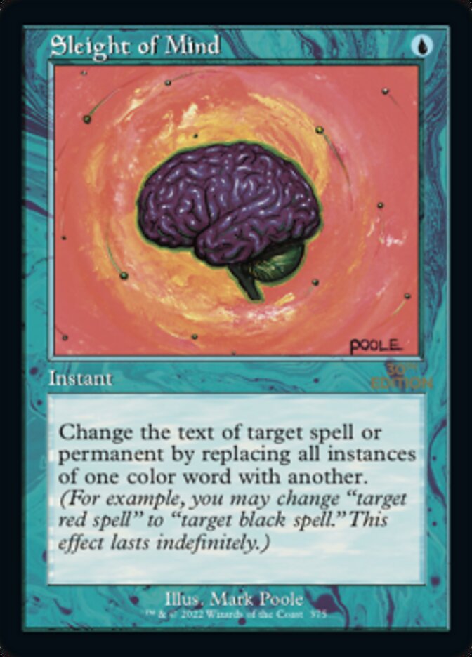 Sleight of Mind (Retro Frame) (30A-375) - 30th Anniversary Edition