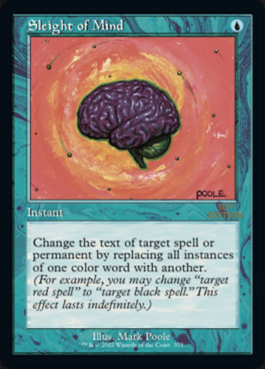 Sleight of Mind (Retro Frame) (30A-375) - 30th Anniversary Edition