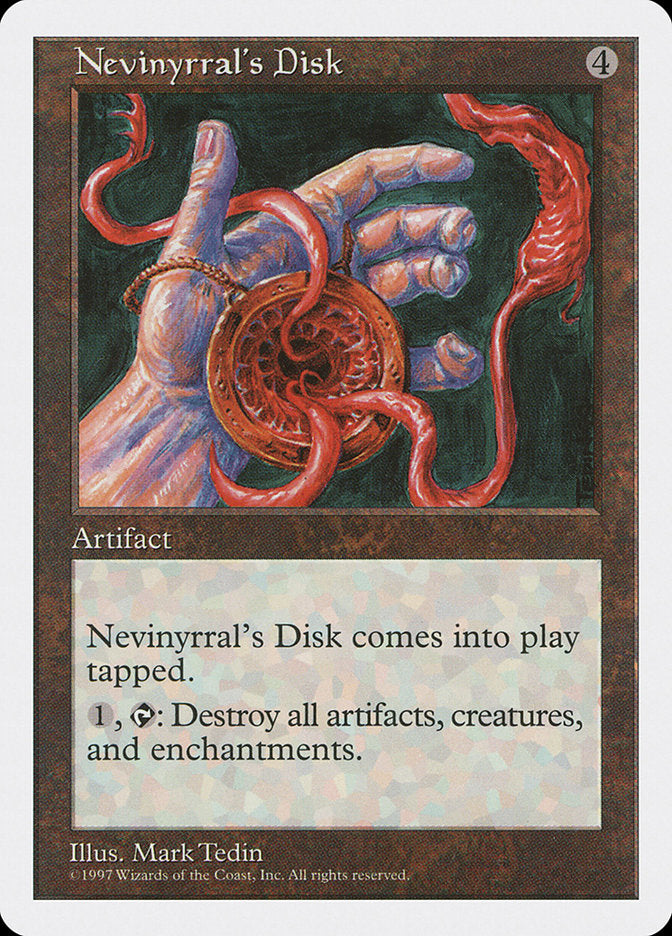 Nevinyrral's Disk [Fifth Edition] | The CG Realm