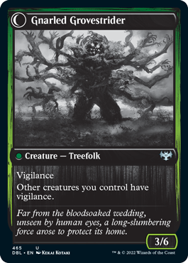 Dormant Grove // Gnarled Grovestrider [Innistrad: Double Feature] | The CG Realm