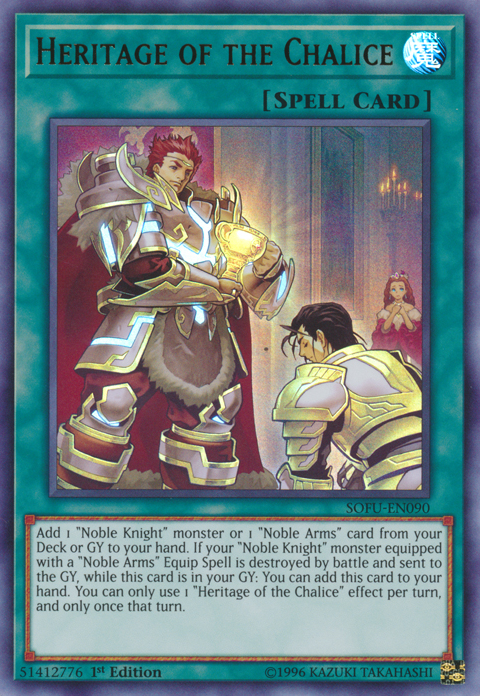 Heritage of the Chalice [SOFU-EN090] Ultra Rare | The CG Realm