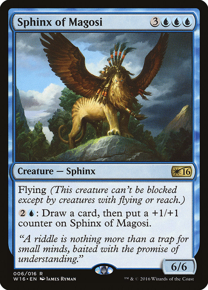 Sphinx of Magosi [Welcome Deck 2016] | The CG Realm