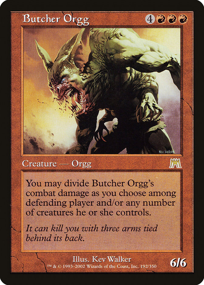 Butcher Orgg [Onslaught] | The CG Realm