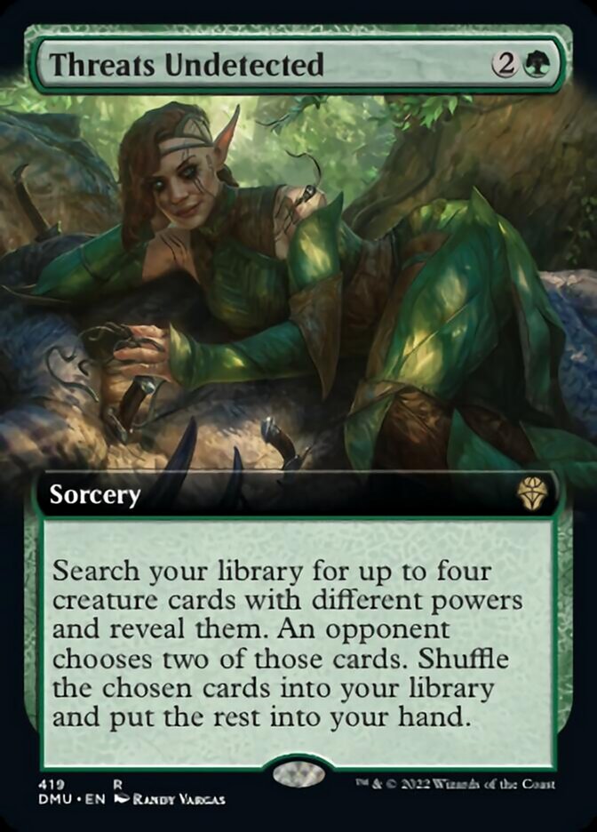 Threats Undetected (Extended Art) [Dominaria United] | The CG Realm