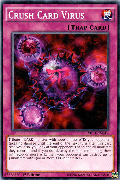 Crush Card Virus [MIL1-EN047] Common | The CG Realm