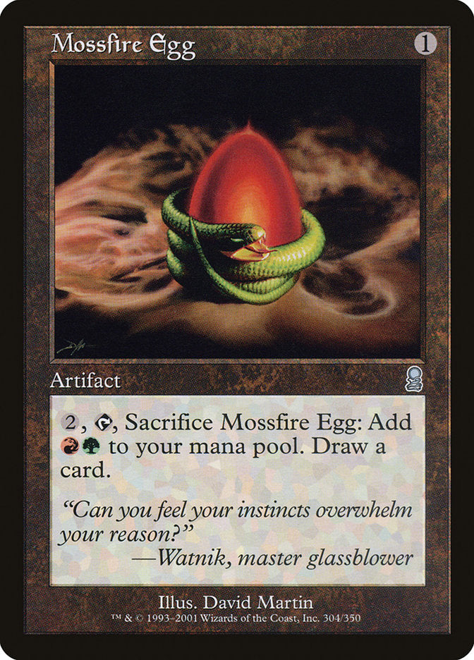 Mossfire Egg [Odyssey] | The CG Realm
