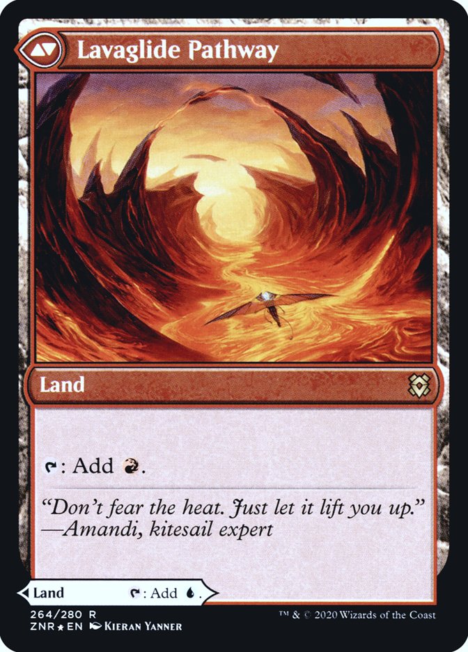 Riverglide Pathway (PRE-264) - Zendikar Rising Promos Foil