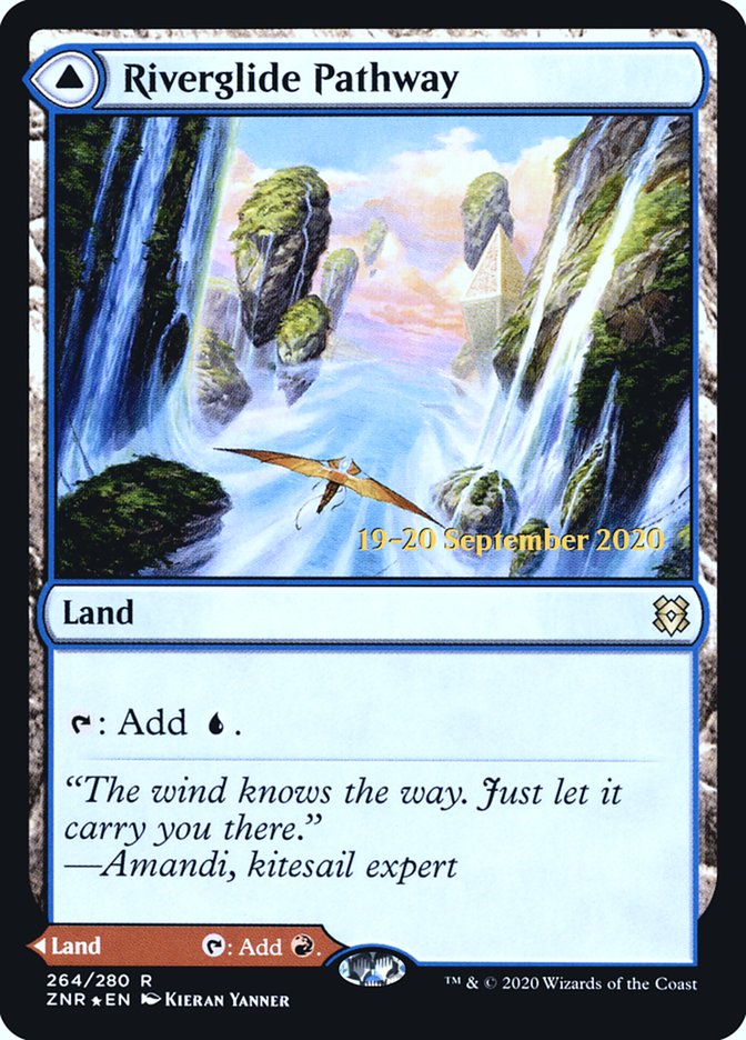 Riverglide Pathway (PRE-264) - Zendikar Rising Promos Foil