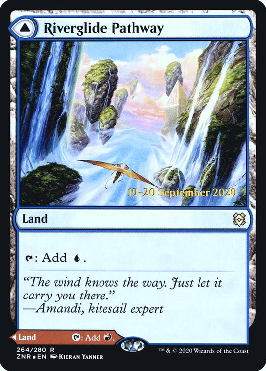 Riverglide Pathway (PRE-264) - Zendikar Rising Promos Foil