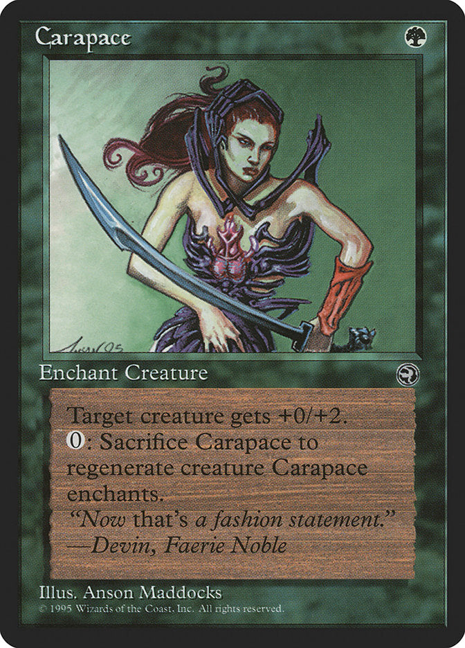 Carapace (Devin Flavor Text) [Homelands] | The CG Realm