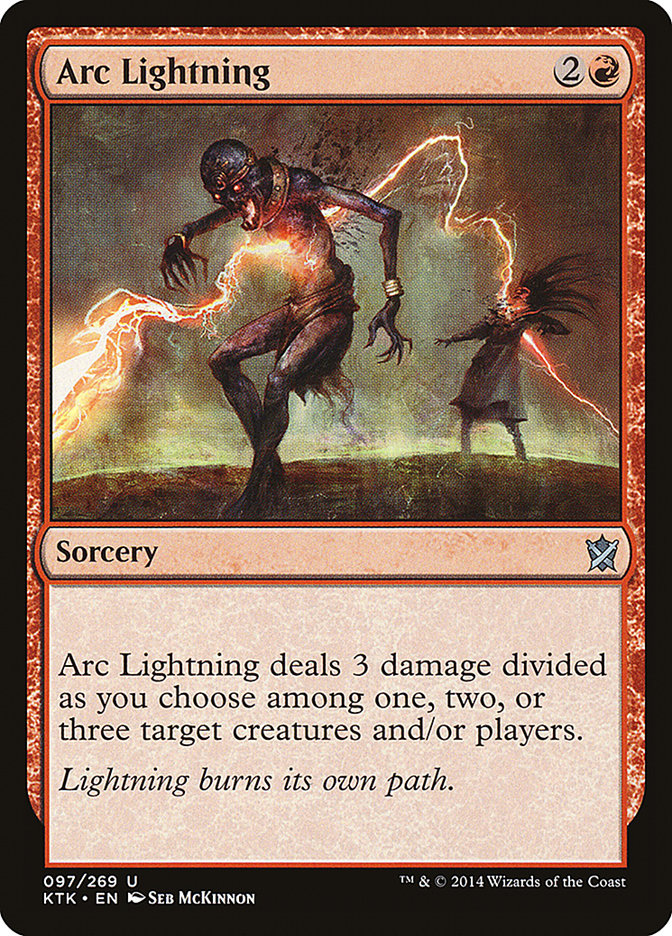 Arc Lightning [Khans of Tarkir] | The CG Realm