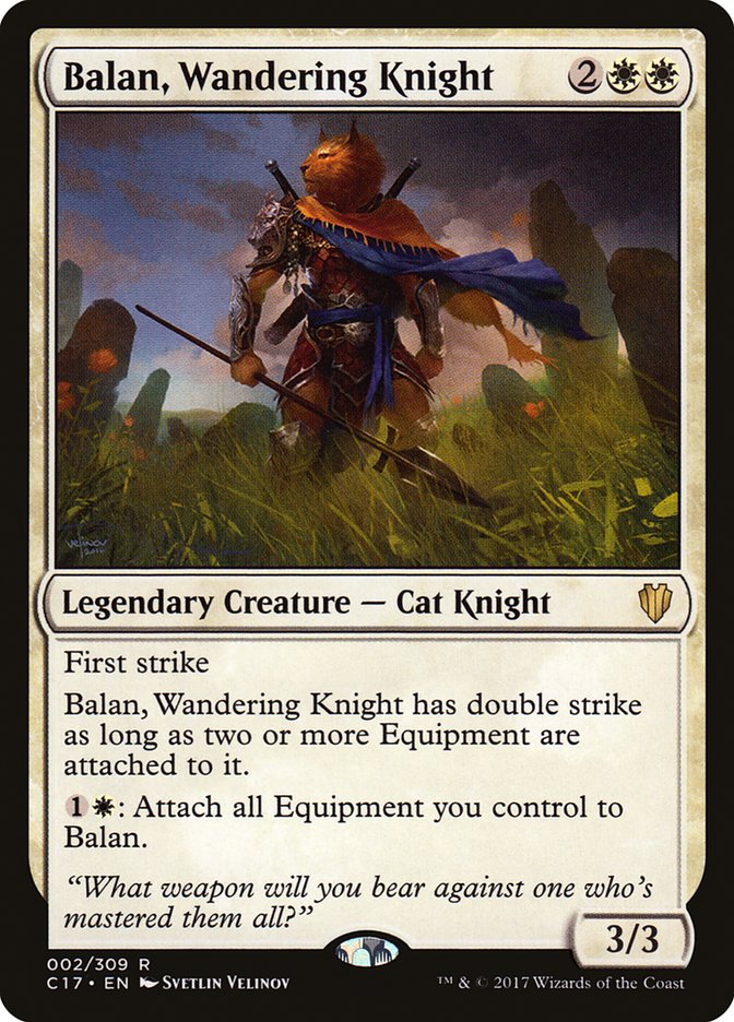Balan, Wandering Knight [Commander 2017] | The CG Realm
