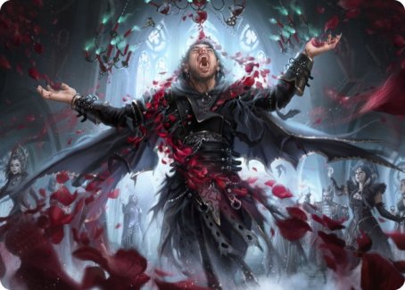 Bloodsoaked Reveler Art Card [Innistrad: Crimson Vow Art Series] | The CG Realm
