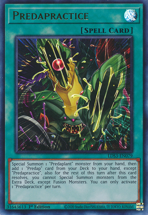Predapractice [LDS3-EN079] Ultra Rare | The CG Realm