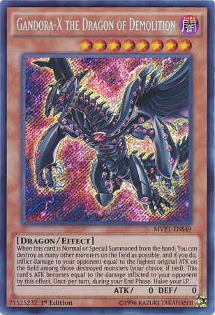 Gandora-X the Dragon of Demolition [MVP1-ENS49] Secret Rare | The CG Realm