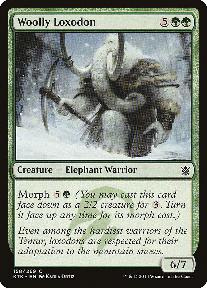 Woolly Loxodon [Khans of Tarkir] | The CG Realm