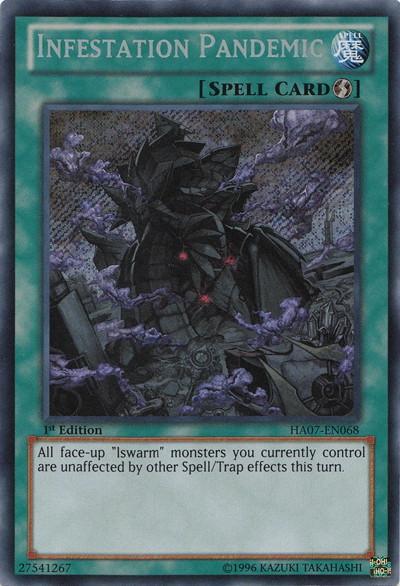 Infestation Pandemic [HA07-EN068] Secret Rare | The CG Realm