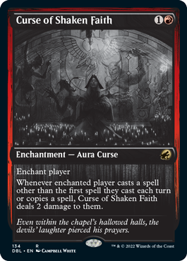 Curse of Shaken Faith [Innistrad: Double Feature] | The CG Realm