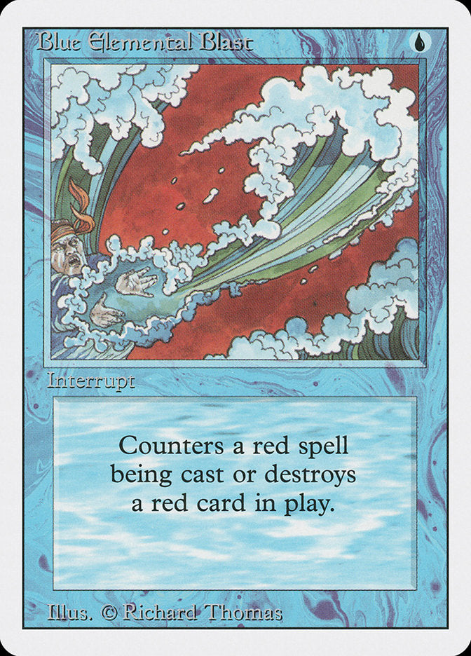 Blue Elemental Blast [Revised Edition] | The CG Realm
