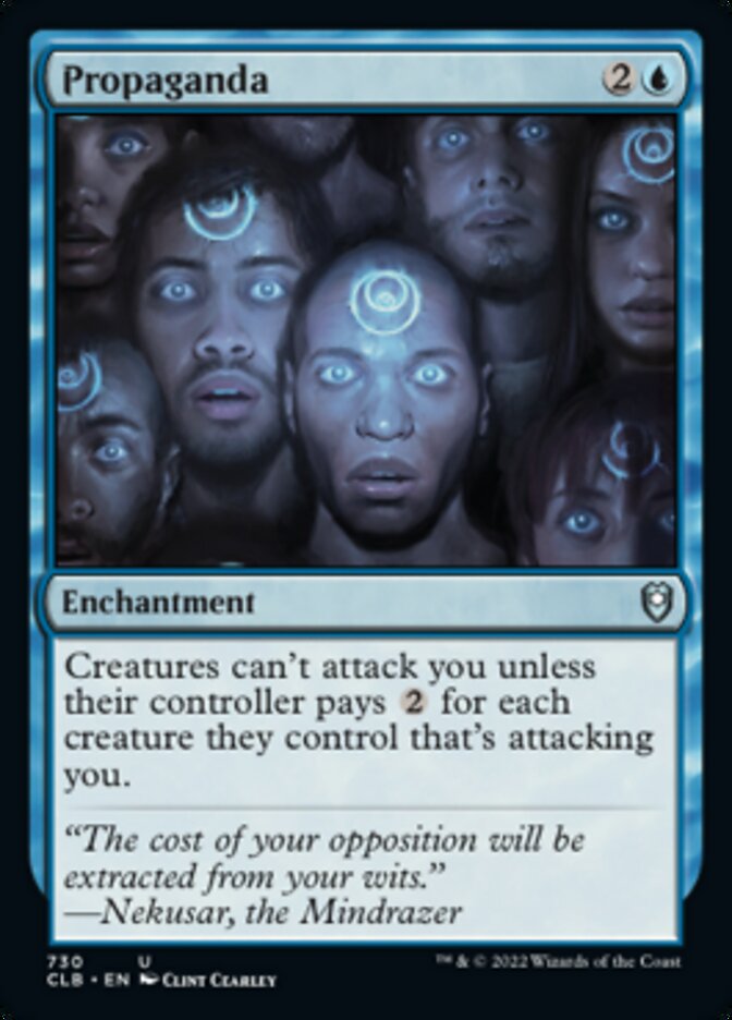 Propaganda [Commander Legends: Battle for Baldur's Gate] | The CG Realm