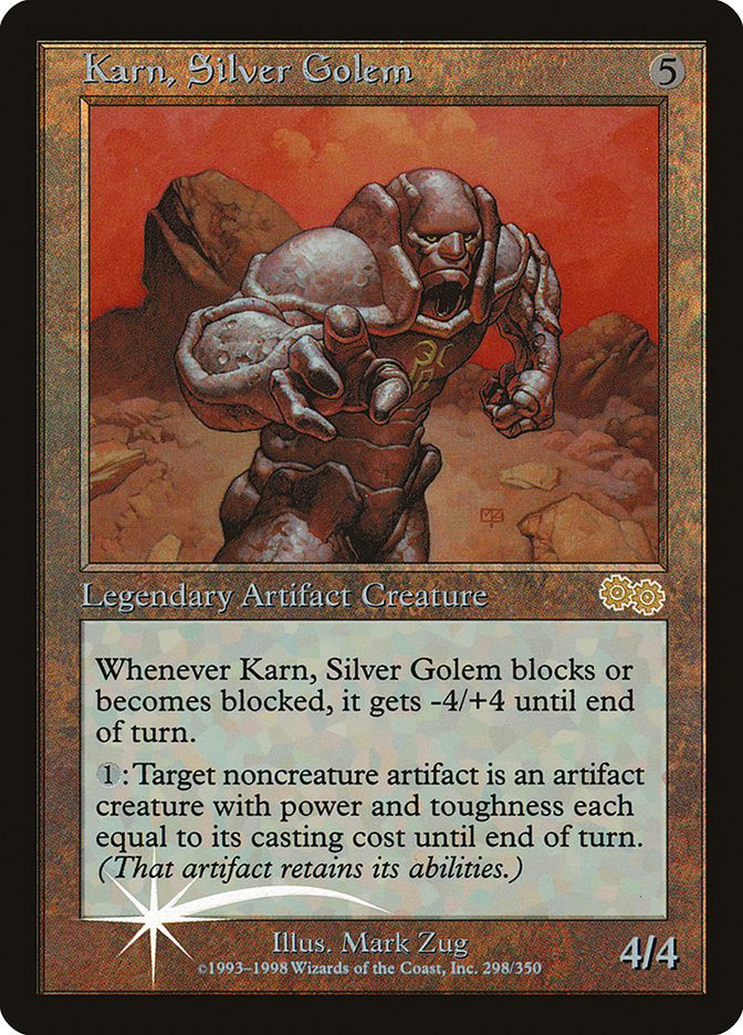 Karn, Silver Golem [Arena League 1999] | The CG Realm