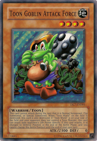 Toon Goblin Attack Force [DL7-EN001] Super Rare | The CG Realm